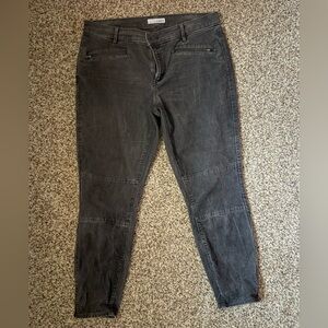 LOFT corduroy moto Jeans